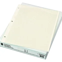 C-Line® Redi-Mount Photo Sheets, 3-Hole Punched, 11" x 9", Clear, 50 Sheets/ Box (85050)