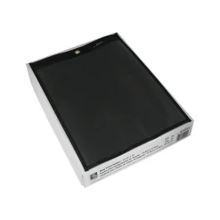 C-Line Shop Ticket Holders, 8-1/2" x 11", Clear with Black Back, 25/Box (45911)