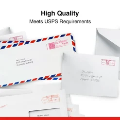 Clover Multipurpose Labels, 5.25" x 1.63", White, 2/Sheet, 150 Sheets/Pack (DM100IDS)