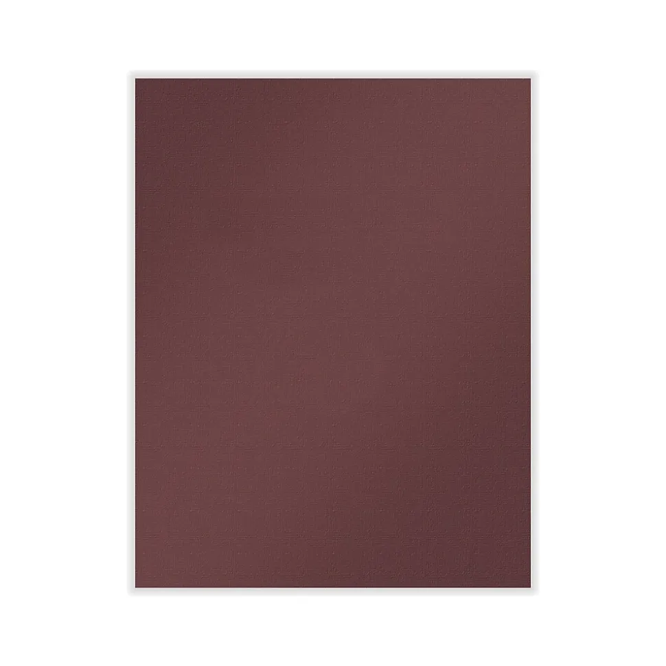 ComplyRight Single-Window Tax Presentation Folder, Burgundy, 50/Pack (PBW24)