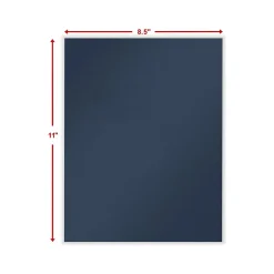 ComplyRight Tax Presentation Report Cover, Navy Blue, 50/Pack (PNR22)