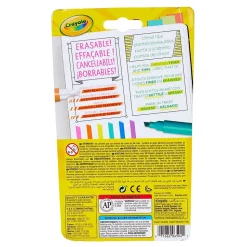 Crayola Take Note! Erasable Highlighters, 6 Per Pack, 3 Packs (BIN586504-3)