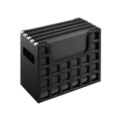 DecoFlex Hanging File Box, Letter Size, Black (PFX 23013)