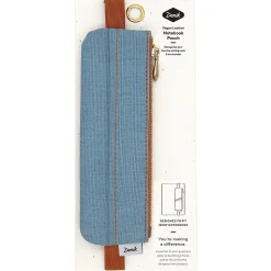 Denik Denim Blue Distressed Notebook Pouch, Blue (NBPOUCH001)