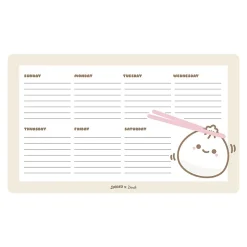 Denik Lil B Dumpling Notepad, 10" x 6", Multicolor, 52 Sheets/Pad (DP1887)