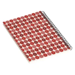 DENY Designs Decoflower by Holli Zollinger Professional Notebooks, 5.5" x 8.25", Dotted, 40 Sheets, Multicolor (68850-NOBS01)