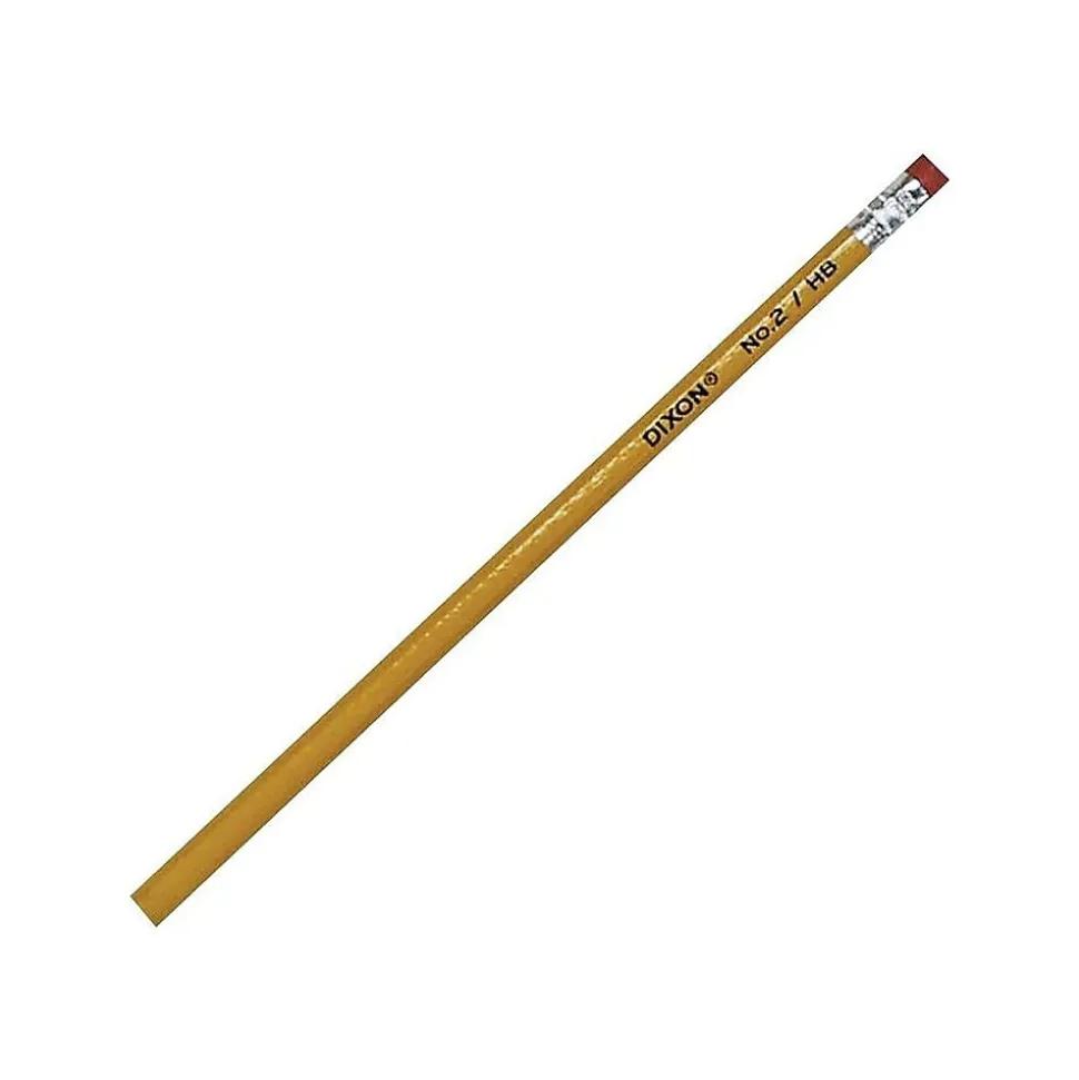 Dixon Wooden Pencil, 2.2mm, #2 Soft Lead, Dozen (14402)