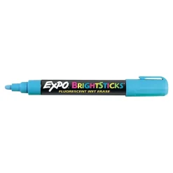 Expo BrightSticks Wet Erase Markers, Bullet Tip, Assorted, 5/Pack (14075)