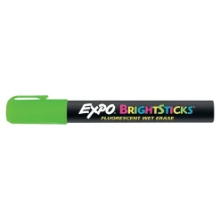 Expo BrightSticks Wet Erase Markers, Bullet Tip, Assorted, 5/Pack (14075)
