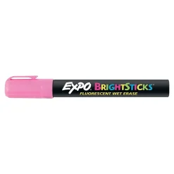 Expo BrightSticks Wet Erase Markers, Bullet Tip, Assorted, 5/Pack (14075)