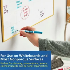 Expo Dry Erase Marker, Fine Tip, Assorted, 8/Pack (86601)