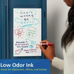 Expo Dry Erase Marker, Fine Tip, Assorted, 12/Pack (86603)