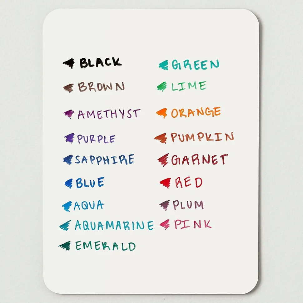 Expo Dry Erase Marker, Fine Tip, Assorted, 12/Pack (86603)