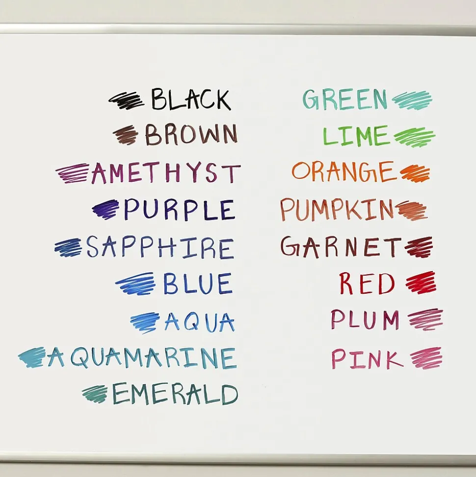 Expo Dry Erase Markers, Chisel Tip, Assorted, 16/Pack (81045)