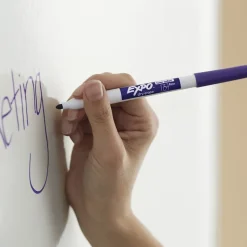 Expo Dry Erase Markers, Fine Tip, Blue, 12/Pack (86003)