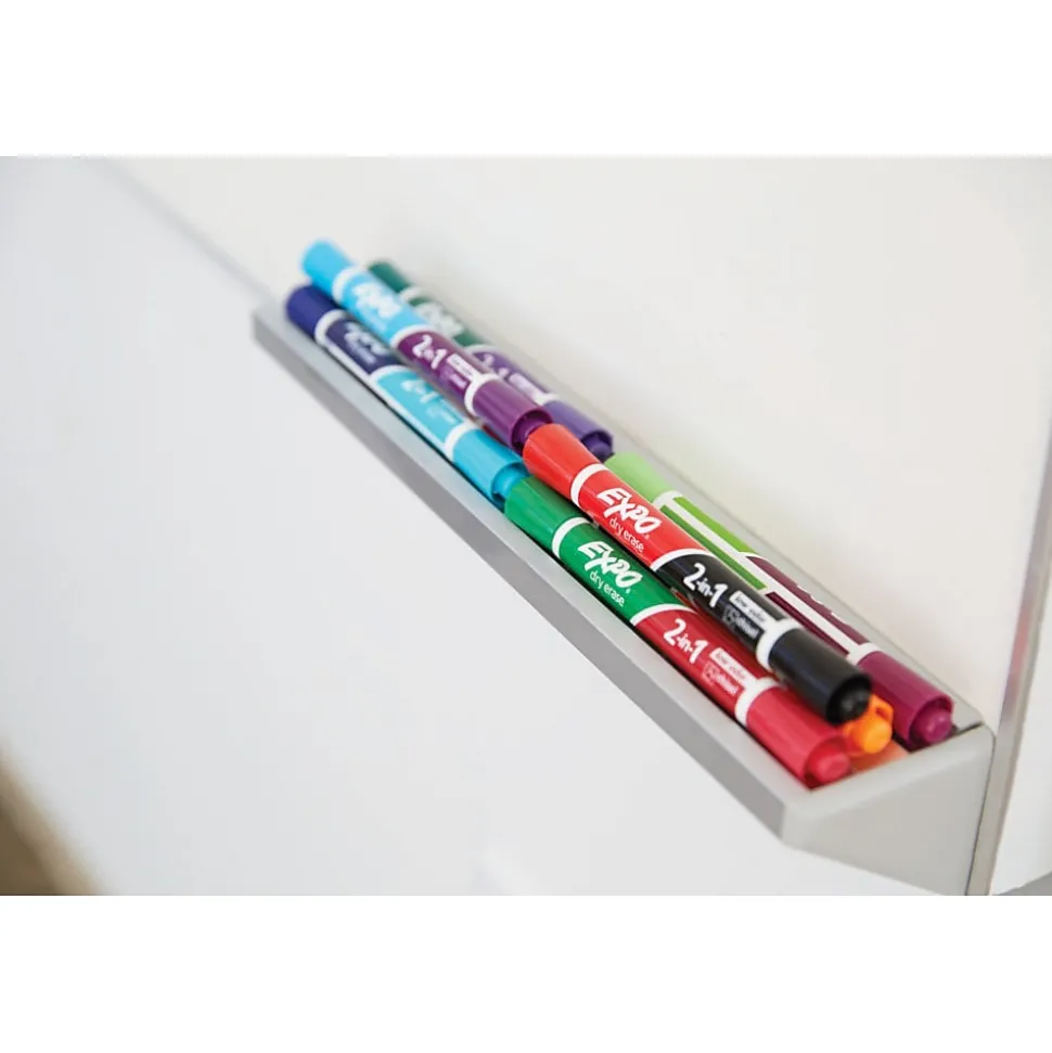 Expo 2-in-1 Dry Erase Markers, Chisel Tip, Assorted, 4/Pk (1944655)