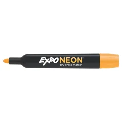 Expo Neon Window Dry Erase Markers, Bullet Tip, Assorted, 5/Pack (1752226)
