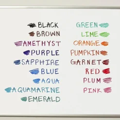 Expo Tank Dry Erase Marker, Chisel Tip, Assorted, 4/Pack (80174)