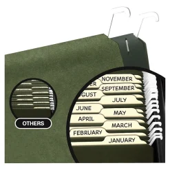 Find It Heavy Duty Hanging File Folder, Legal Size, Green, 20/Pack (FT07043)