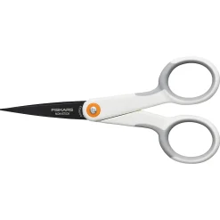 Fiskars 5" Stainless Steel Micro-Tip Scissors, Pointed Tip (1069763)