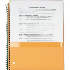 Five Star 1-Subject Notebook, 8.5
