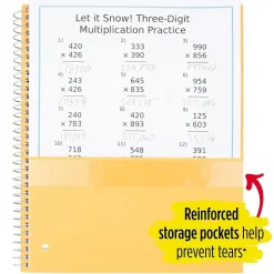 Five Star 3-Subject Wirebound Notebook, 8-1/2