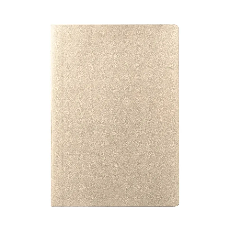 Gartner Studios Faux Leather Journal, 5.89" x 8.3", Gold (59660)