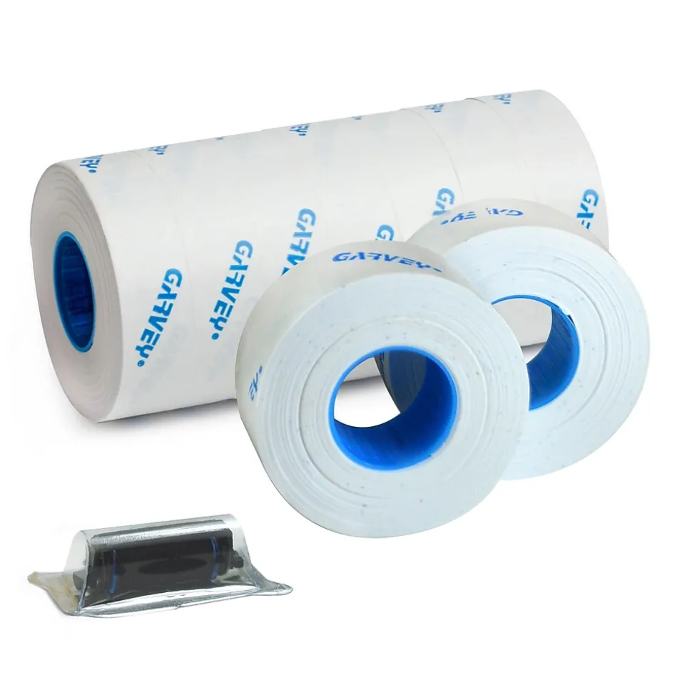 Garvey® Blank Label, White, 12 mm x 22 mm, 11,000 Labels/Sleeve (GX2212)