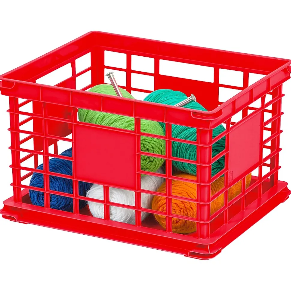 Iris Storage Crate, Red (SC-LL Red)