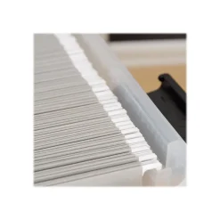 IRIS WeatherPro Plastic File Box, Letter/Legal Size, Clear (110600)