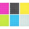 JAM Paper Glossy 3-Hole Punched 2-Pocket Folders, Multicolored, Assorted Polka Dot, 6/Pack (31237926)