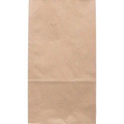 JAM Paper Kraft Lunch Bags, 11" x 6" x 3.5", Brown, 25/Pack (692KRBR)