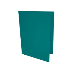 LUX 9 x 12 Presentation Folders, Standard Two Pocket, Teal, 100/Pack (LUX-PF-25-100)