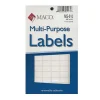 Maco Multi-Purpose Handwrite Labels, Rectangular, 3/8" x 5/8", Pack Of 1000, 6/Pack (6PK-MS-610)