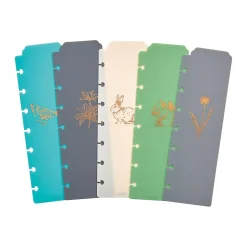 Martha Stewart Junior Discbound Bookmark Dividers, Set of 5 (MS102B)