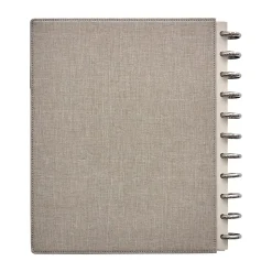 Martha Stewart Linen Letter Discbound Notebook, Letter Sized (MS102H)