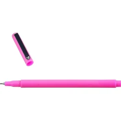 Marvy Uchida Le Pen Felt Pen, Fine Tip, Neon Pink Ink, 2/Pack (76530911A)
