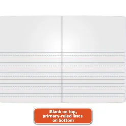 Mead Grades K-2 Primary Ruled Journal 1-Subject Composition Notebook, 7.5