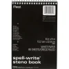 Mead Spell Write Steno Book, 6" x 9", Gregg Ruled, 80 Sheets/Pad (43082)