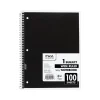 Mead 1-Subject Notebooks, 7.5" x 10.5", Wide-Ruled, 100 Sheets, Assorted Colors, 24/Carton (MEA05514CT)