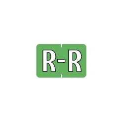 Medical Arts Press® Barkley & Sycom® Compatible Alpha Roll Style Labels, R