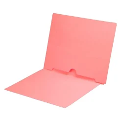 Medical Arts Press End Tab File Folder, Straight Cut, Letter-Size, Pink, 50/Box (S-09017-PNK)