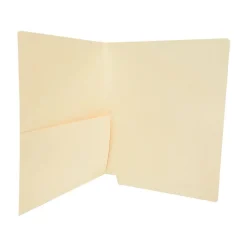 Medical Arts Press End Tab File Folders, letter size manila, reinforced end tab, 250/Box (31459B)