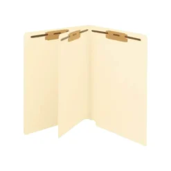 Medical Arts Press End Tab File Folders, Letter Size, Manila, 40/Box (52353)