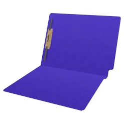 Medical Arts Press Heavy Duty End Tab File Folder, Straight-Cut, Letter Size, Purple, 40/Box (S-09461-PUR)