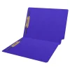 Medical Arts Press Heavy-Duty End Tab File Folder, Straight Cut, Letter-Size, Purple, 40/Box (S-09459-PUR)