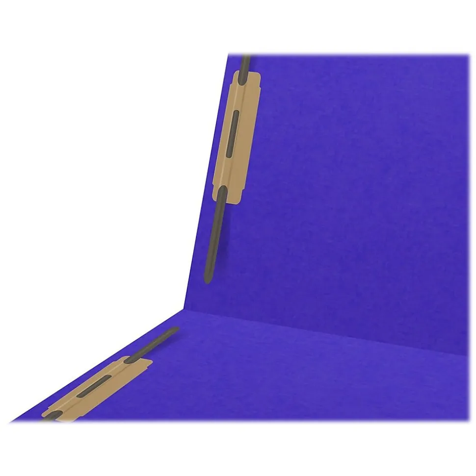 Medical Arts Press Heavy-Duty End Tab File Folder, Straight Cut, Letter-Size, Purple, 40/Box (S-09459-PUR)