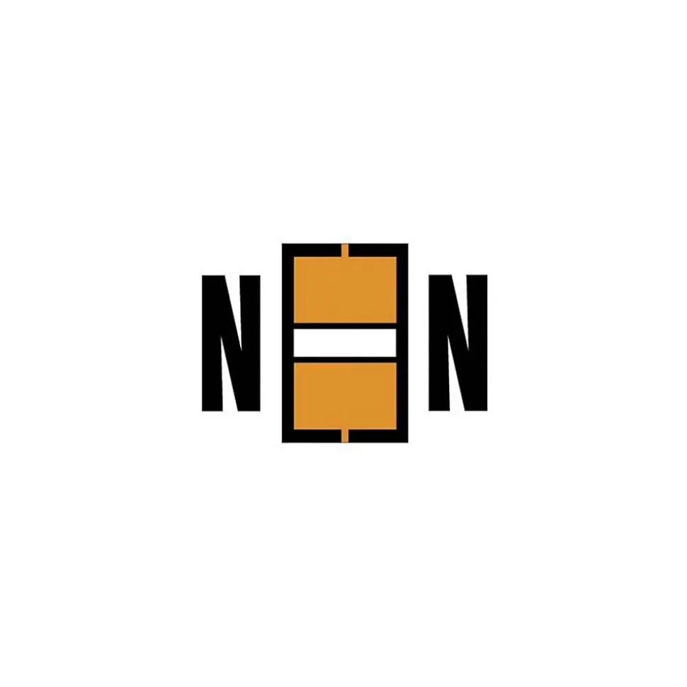 Medical Arts Press® Jeter® Compatible Alpha Sheet Style Labels, Letter N