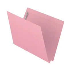 Medical Arts Press Kardex Match Reinforced End Tab File Folder, Straight Cut, Letter Size, Pink, 50/Box (S-09483-PNK)