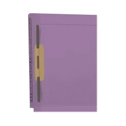 Medical Arts Press Kardex Match Reinforced End Tab File Folder, Straight Cut, Letter-Size, Lavender, 50/Box (F1180-LAV)
